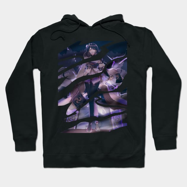 Raiden Shogun Genshin Impact Hoodie by NET Official